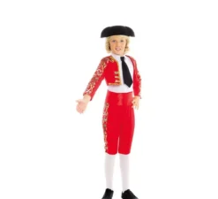 Costume da torero spagnolo rosso per bambino