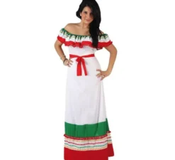 Costume da Tricolore messicano per donna