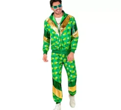 Costume da tuta per il giorno di San Patrizio per adulto