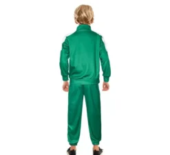 Costume da tuta verde personalizzabile del gioco Squid