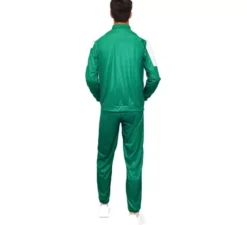 Costume da tuta verde personalizzabile del gioco Squid per adulto