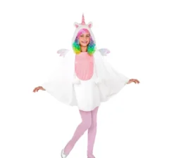 Costume da unicorno o poncho con cappuccio per bambini