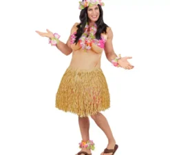 Costume da uomo con gonna da bellezza hawaiana