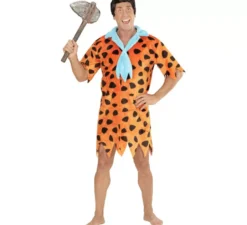 Costume da uomo delle caverne dei cartoni animati