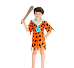 Costume da uomo delle caverne dei cartoni animati per bambino