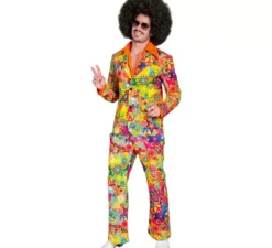 Costume da uomo Peace and Love alla moda anni '60