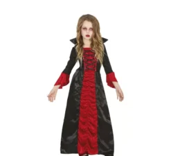 Costume da vampira con abito lungo per bambina