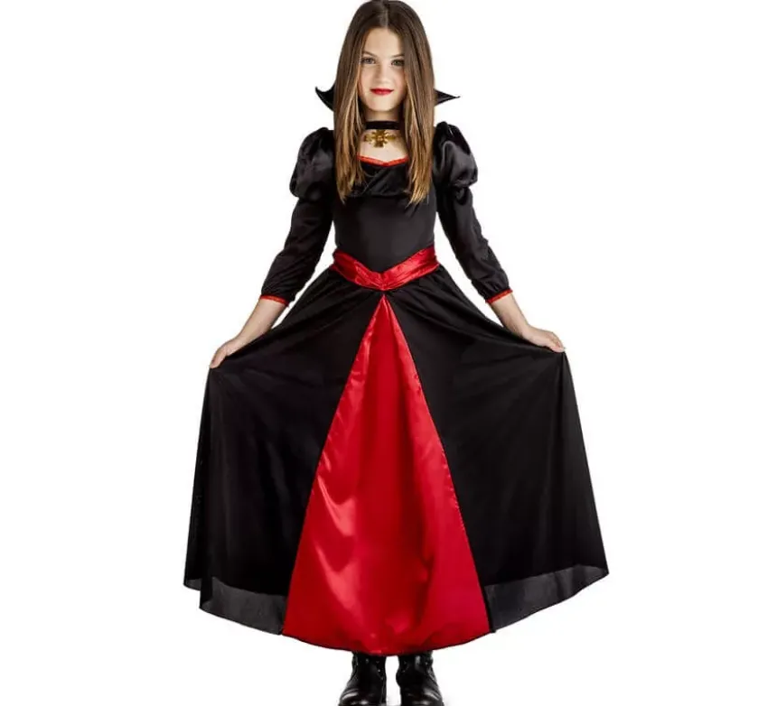 Costume da Vampira gotica per bambina