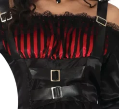 Costume da vampira gotica steampunk per donna