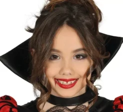 Costume da vampira rosso per bambina