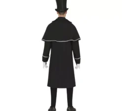 Costume da vampiro argento per uomo