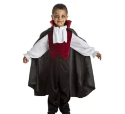 Costume da vampiro con chorrera per ragazzo