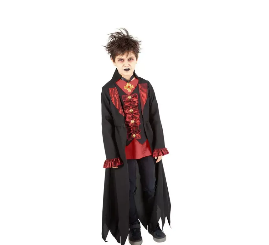 Costume da vampiro con suono per bambino