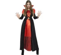 Costume da vampiro lungo per una donna