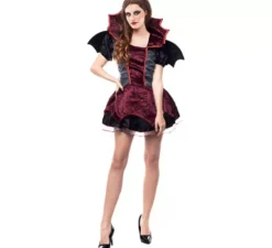 Costume da vampiro pipistrello per donna