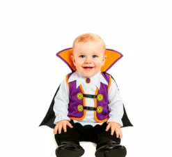 Costume da vampiro viola per bambini e neonati