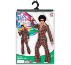 Costume da vecchia scuola anni '70 per uomo