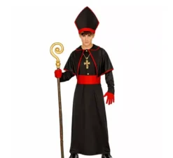 Costume da vescovo con cappello per uomo