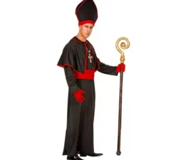 Costume da vescovo con cappello per uomo