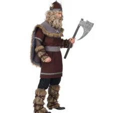 Costume da vichingo marrone per uomo