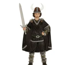 Costume da vichingo oscuro per bambini