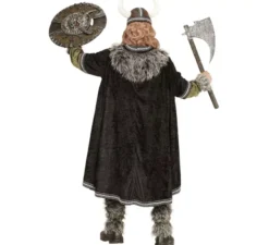 Costume da vichingo oscuro per uomo