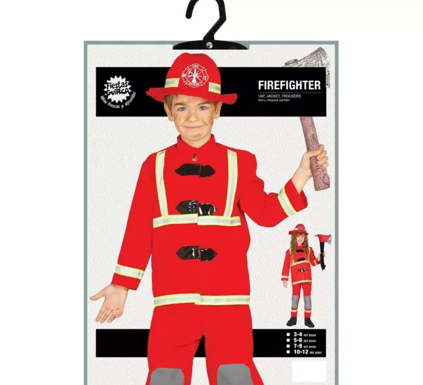 Costume da vigile del fuoco