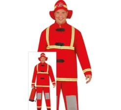 Costume da vigile del fuoco per un uomo