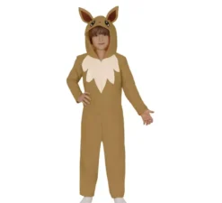 Costume da volpe marrone per bambini