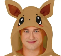 Costume da volpe marrone per uomo