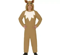 Costume da volpe marrone per uomo