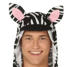 Costume da zebra larga per uomo