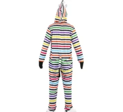 Costume da Zebra multicolore per uomo