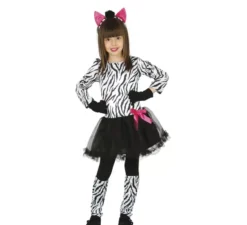Costume da Zebra vanitosa per bambina