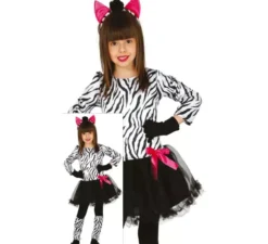 Costume da Zebra vanitosa per bambina