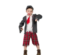 Costume da zombie scolaro per un ragazzo