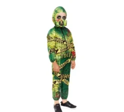 Costume da zombie tossico per bambino
