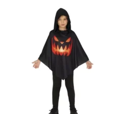 Costume da zucca o poncho per bambini