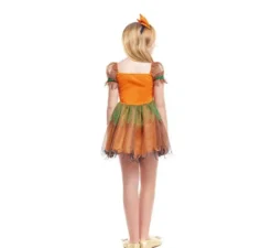 Costume da zucca per bambina