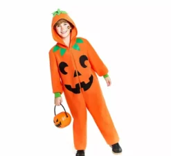 Costume da zucca sorridente per bambini