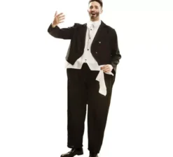 Costume del cantante lirico pavarotti per l'uomo