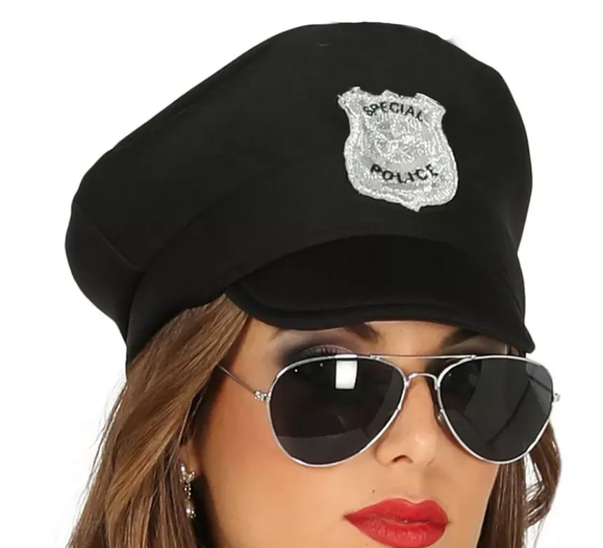 Costume della polizia con cerniera per donna