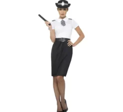 Costume della polizia inglese per una donna