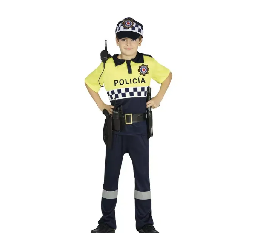 Costume della polizia locale per bambini