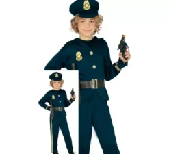 Costume della polizia per un bambino