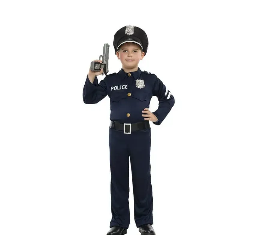 Costume della polizia per un bambino