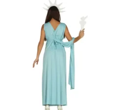 Costume della statua della libertà per una donna