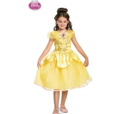 Costume Deluxe da Belle Disney La Bella e la Bestia per bambina