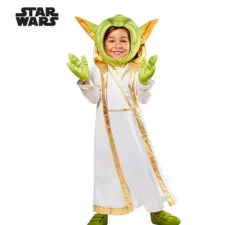 Costume deluxe da Maestro Yoda Young Jedi Star Wars per bambini