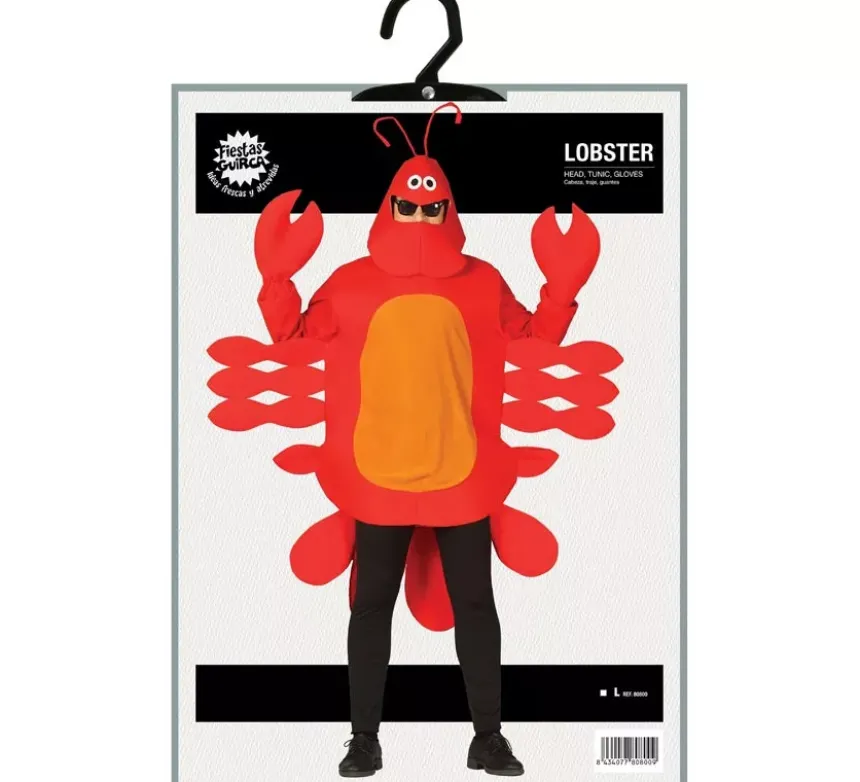 Costume di aragosta per un uomo